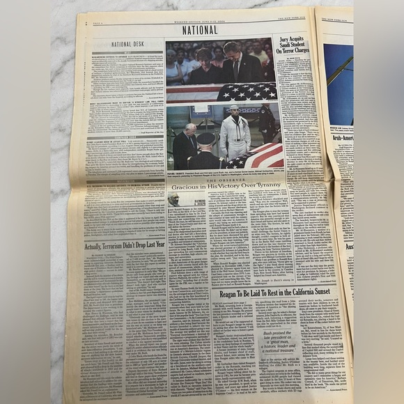 The New York Sun Newspaper weekend edition dated June 11, 2004- - Picture 4 of 4